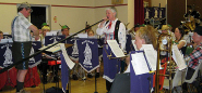 Alphorn with Wantage Silver Band, East Challow, Oxfordshire